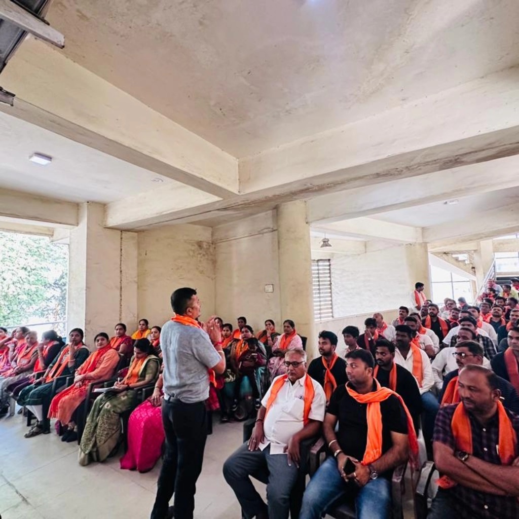 તા.૦૭/૦૧/૨૦૨૪ સુરત જીલ્લાના પલસાણા તાલુકાના કડોદરા નગર ખાતે મંડળ કારોબારી બેઠક મળી.